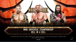 WWE 2K22 Randy Orton Vs Triple H Vs Roman Reigns