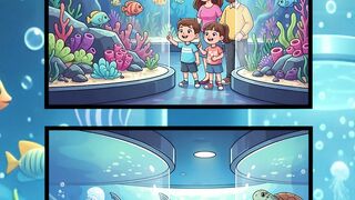 Underwater Wonders   Spot the Differences in the Aquarium