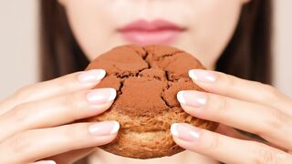 Unbelievable ASMR Chocolate Muffin Bites  So Soft  Satisfying  No Talking, Pure Relaxation