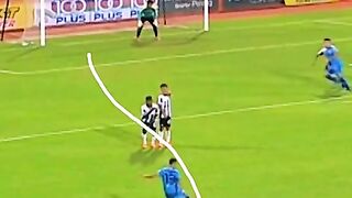 Impossible goal ,bbc football match