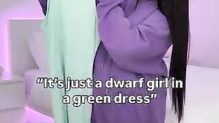 Little girl change your dress beautiful create dress