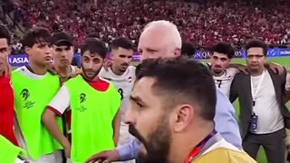 Pelatih Timnas Irak menyuruh para pemainnya untuk tidak berselebrasi