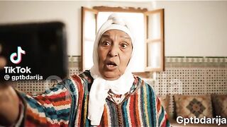 الحاجة كدير ترند هي تحزق