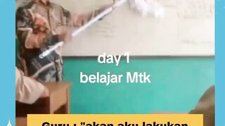 Seperti biasa guru mtk banyak akalnya