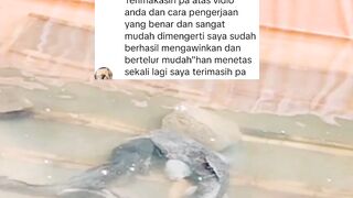 Netizen Smart hanya nonton video saya saja sudah bisa mijahkan lele