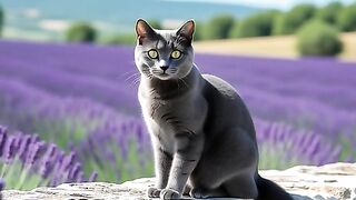 Lavender Field Watcher