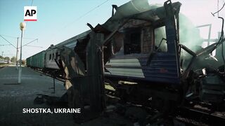Russia uses upgraded drones as it intensifies precision strikes on Ukraines vital rail