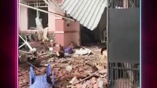 Ledakan Tabung Gas Hancurkan Rumah di Cengkareng, Dua Orang Luka Bakar Serius