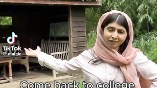 Malala Yousafzai in Chill Mode