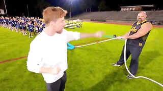 100 Kids Vs World s Strongest Man!