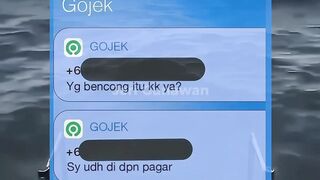 Cuma nanya, takut salah orang.
