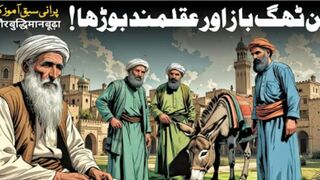 Aqlmand Budha Aur Thuggon Ki Shikast  Teen Thugg Aur Budhe Ki Sabaq Amoz Kahani