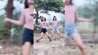 Indian Girl Sadhanaa Dance