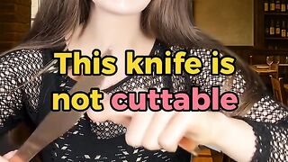 this knife is not cut able