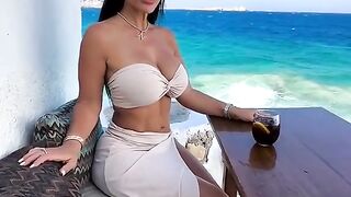 beauty on beach tea time