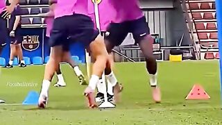 Lewandowski AND Rashford Training Together