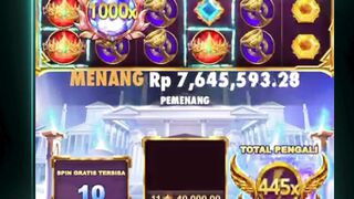 Petir menyambar, kemenangan datang! Menang besar di Gates of Olympus, cuma di MESINGG!  MESINGG Jackpot