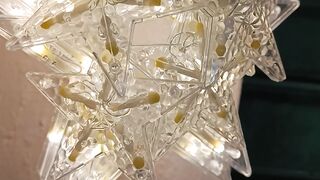 66 LED Curtain Light 138 LED 12 Star Decorative  2, SK NEON