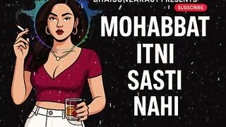 MOHABBAT ITNI SASTI NAHI 2025 FEEL THE LYRICS BEST MUSIC STYLE RELATABLE RAP SONG