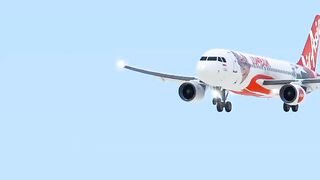 Air Asia Landing