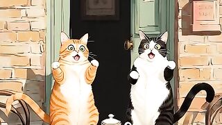 Sip, Play, Purr Our Cafe Felines in a Short Treat!