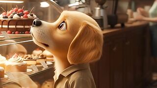 A poor puppys emotional  birthday story