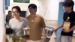 When your friends visit you in the hospital
