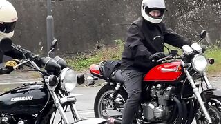 カワサキ空冷フォンフォントリオ グランプリテイクオフッ