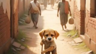 Puppy Ka Door Ka Sapna   Heart Touching Emotional Puppy Story