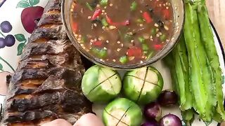 Smoky Grilled Patin with Fresh Sambal