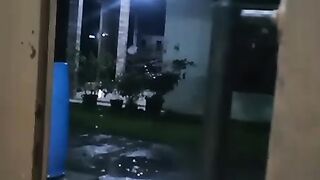 Rain in night