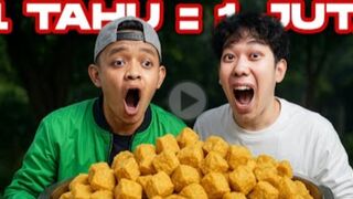 MAKAN 1 TAHU DAPAT 1JUTA? CHALLENGE 1 MILYAR