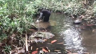Menangkap ikan dengan Peralatan Sauk