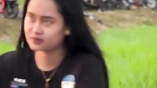 ngopi di sawah suasana sejuk
