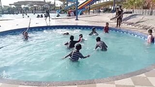 Enjoying in wild venture