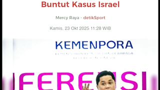 Respons Erick Thohir soal Ancaman IOC ke Indonesia buntut kasus Israel