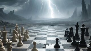 A chess game where the pieces are alive.