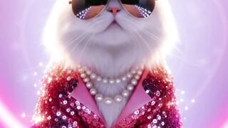 This Cat Has More Style Than You   Cute Fashion Cat Short