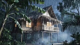 Rain sound for sleep in the night