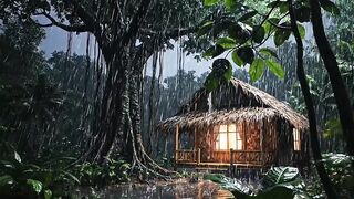 Rain sound for sleep in the night 1