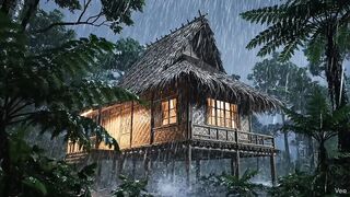 Rain sound for sleep in the night 2