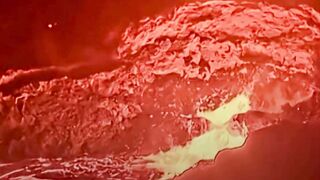 Molten lava erupts from Hawaii s Kilauea volcano