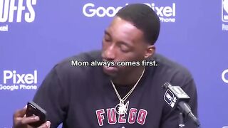 Mom always comes first!