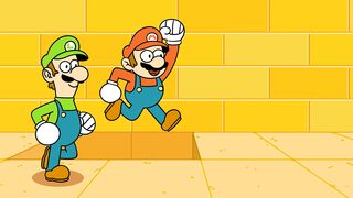 Mario and Luigi: Super anime brothers