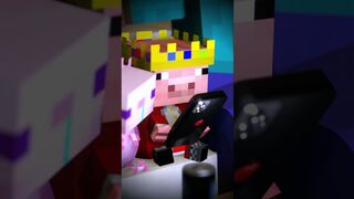 Running Minecrafter best anime