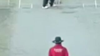 Naseem shah bowling