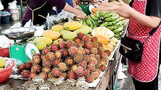Colorful Fruits and Unique Local Foods