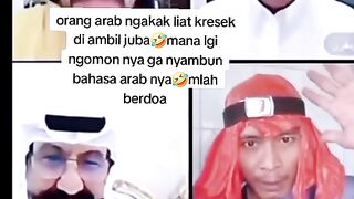Ketika otonk netto masuk room orang arab