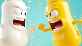 EPIC BATTLE MAYONAISE VS MUSTARD