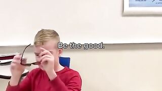 Be the good